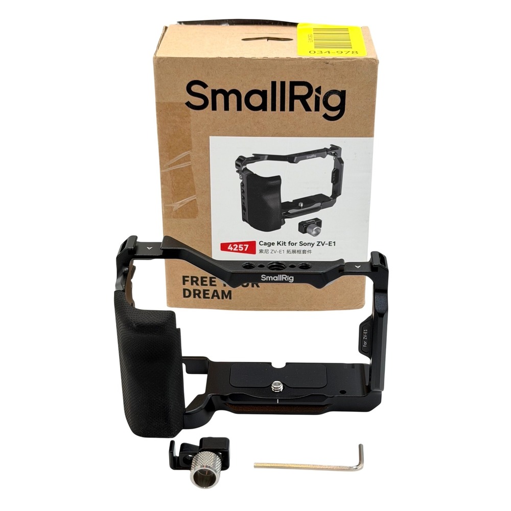 SmallRig 4257 Cage Kit for Sony ZV-E1 Camera Accessory Black Aluminum